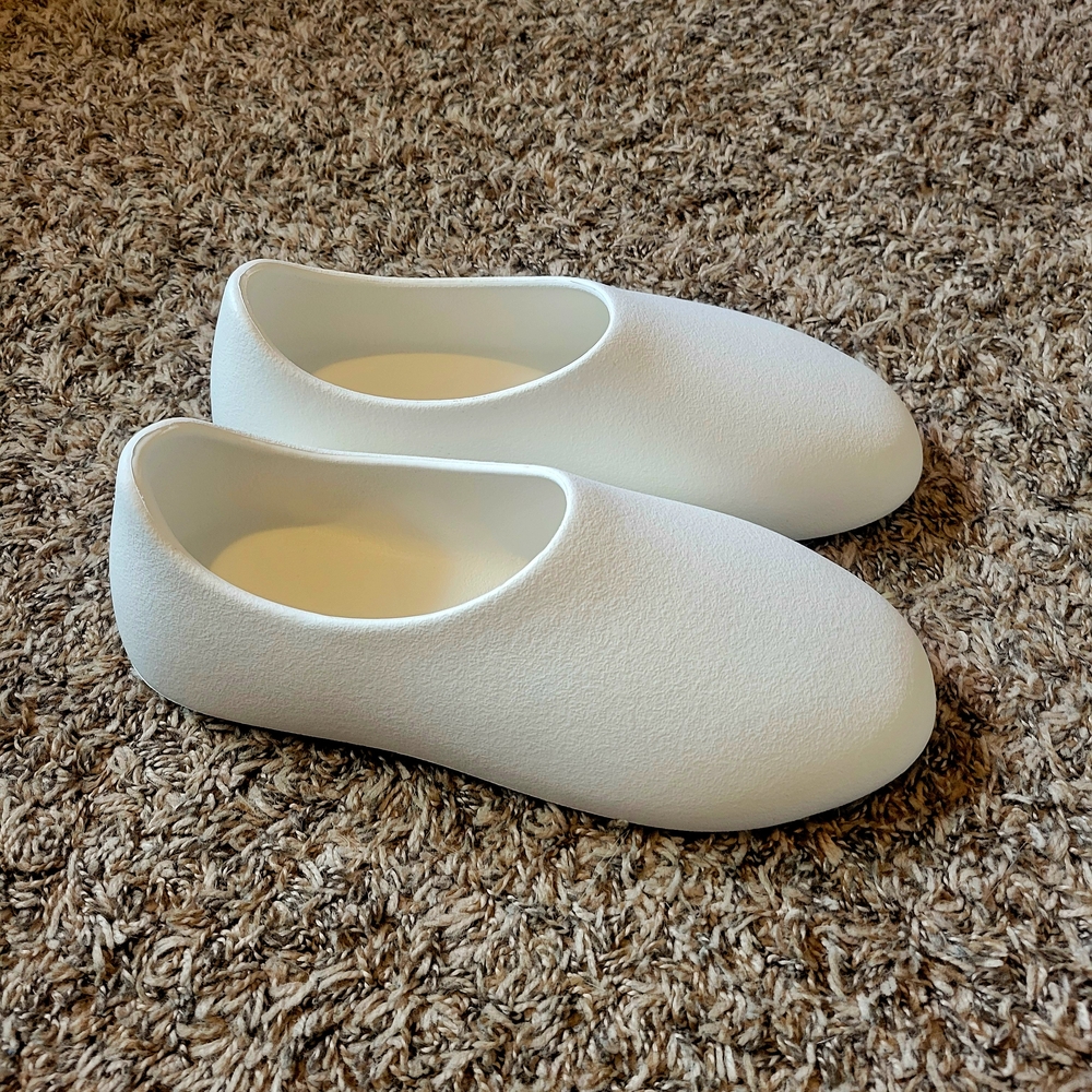 Yeezy White Men's Slip-On Loafers